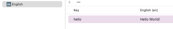 String Catalog with SwiftUI